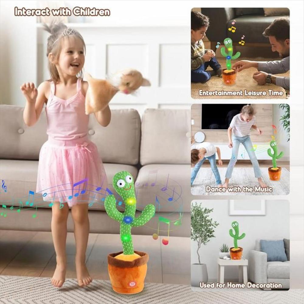 Cactus Bailarín Imita Voces Con Canciones Incluidas img #2
