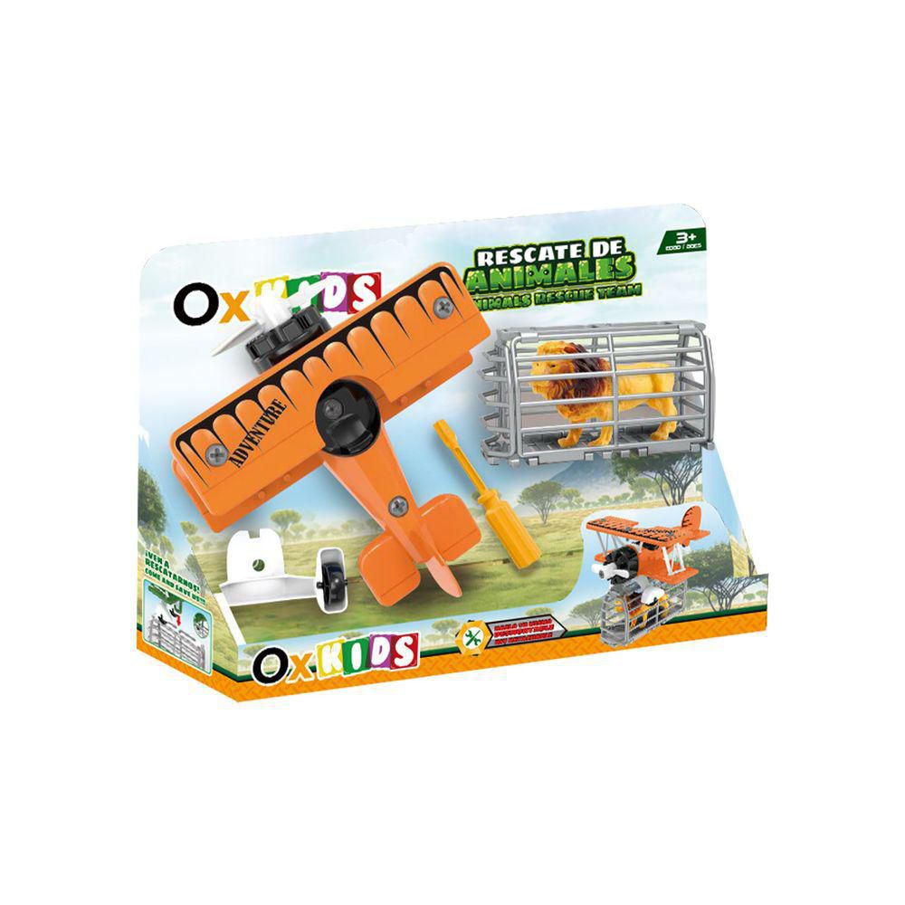 Avion De Rescate Desarmable2 OX TOYS img #1