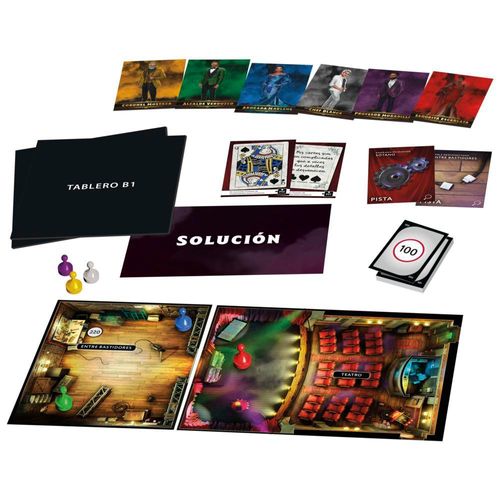 Juego de Mesa Clue Escape El Club del Ilusionista HASBRO GAMING