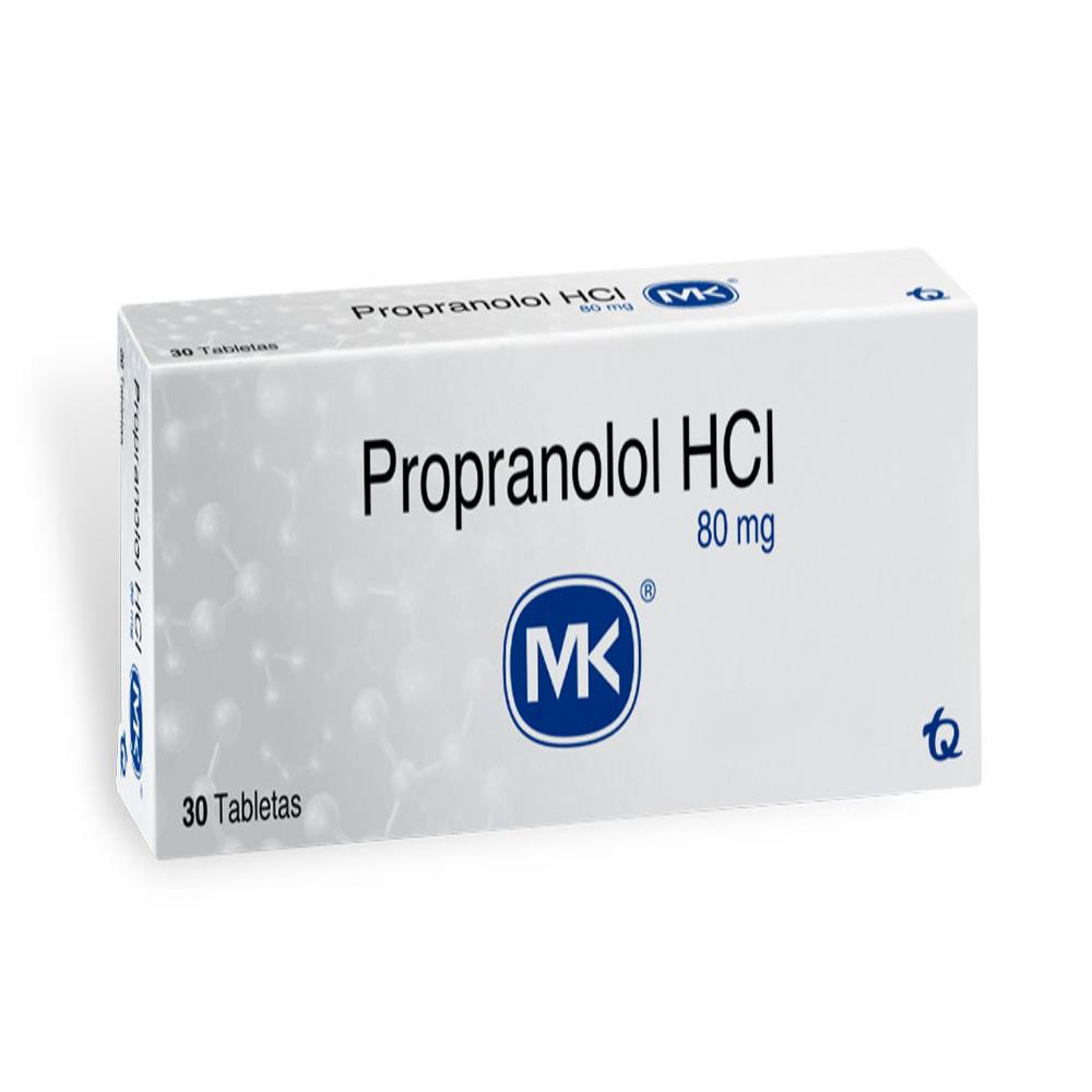 Propranolol Mk Tab 80 Mg Oral Caja 30 Un | Carulla