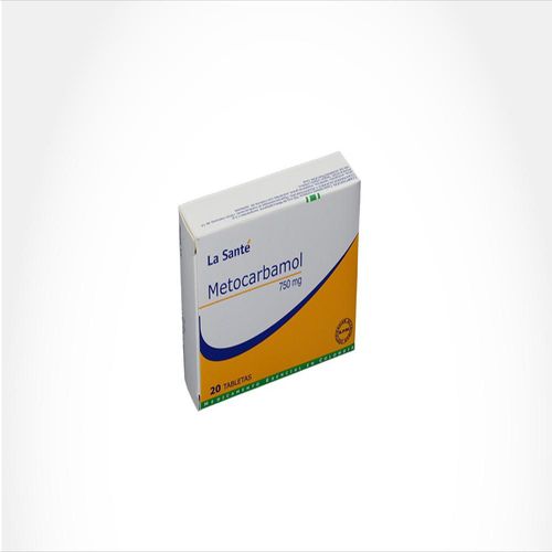 Metocarbamol La Sante Metocarbamol 750Mg Tab Oral Caj 20