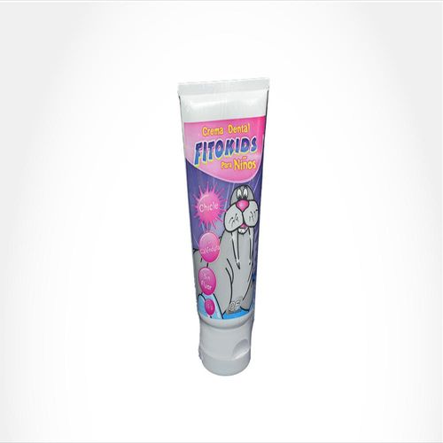 Crema Dental Fitokids Chicle Niños Tub 1 Tub 75 G