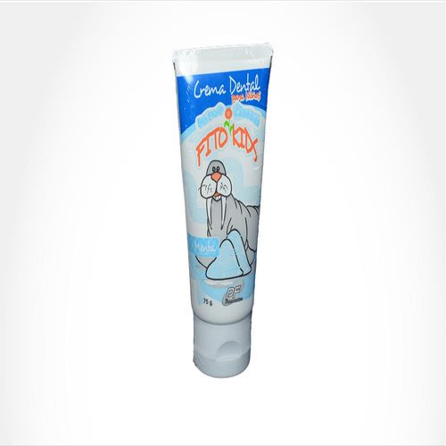 Crema Dental Fitokids Menta Niños Tub 75 G