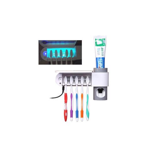 Dispensador Crema Dental Control Uv Ys 1 Multifunción 3 En 1