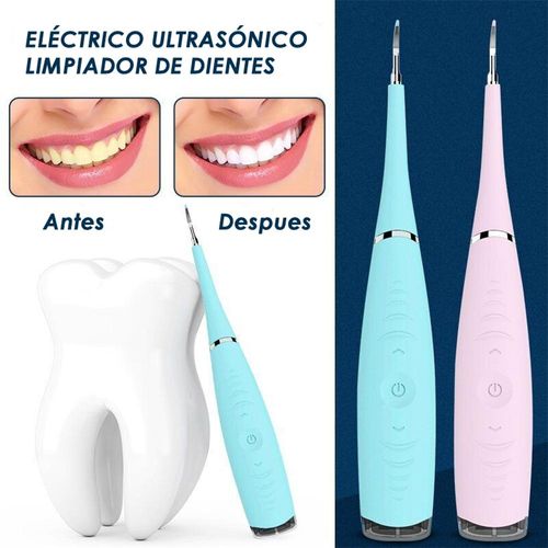 Limpiador De Dientes Electrico 3En1 Removedor Sarro Cepillo