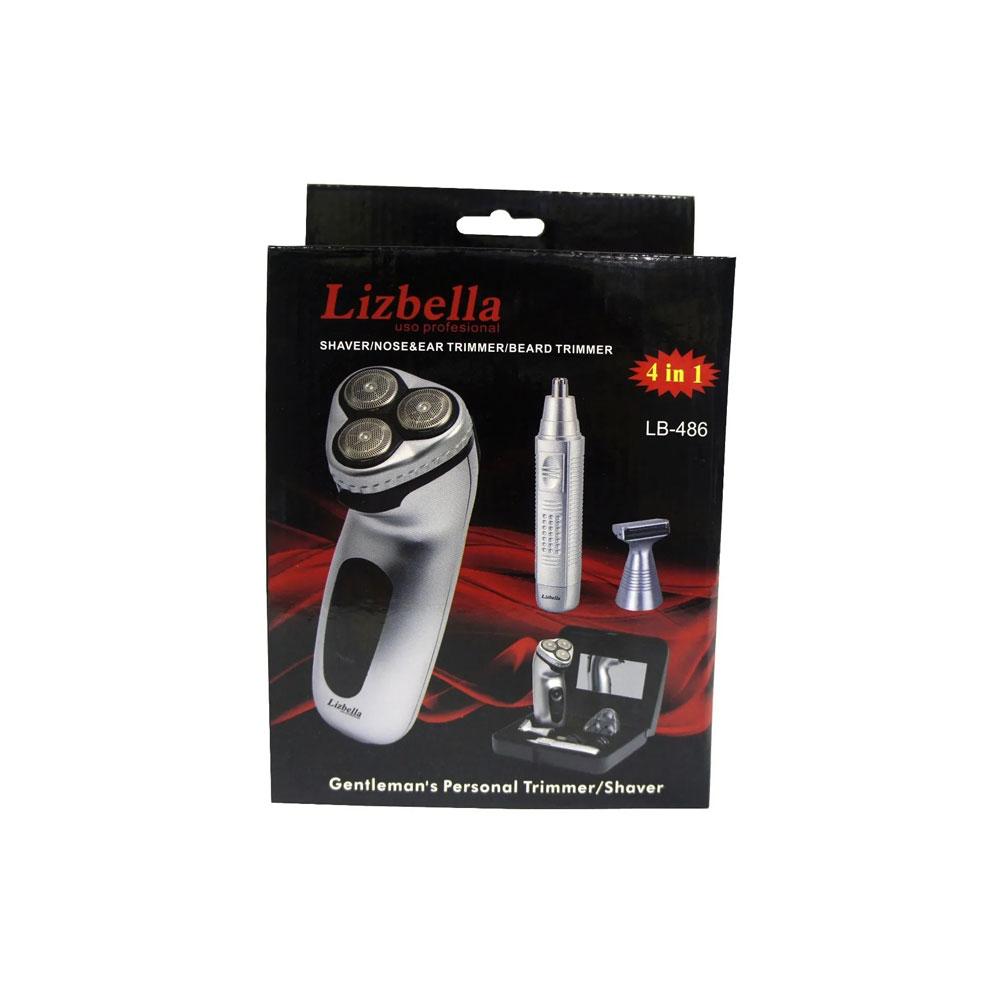 Maquina Afeitar Lizbella Lb 486 4 En 1 Carulla