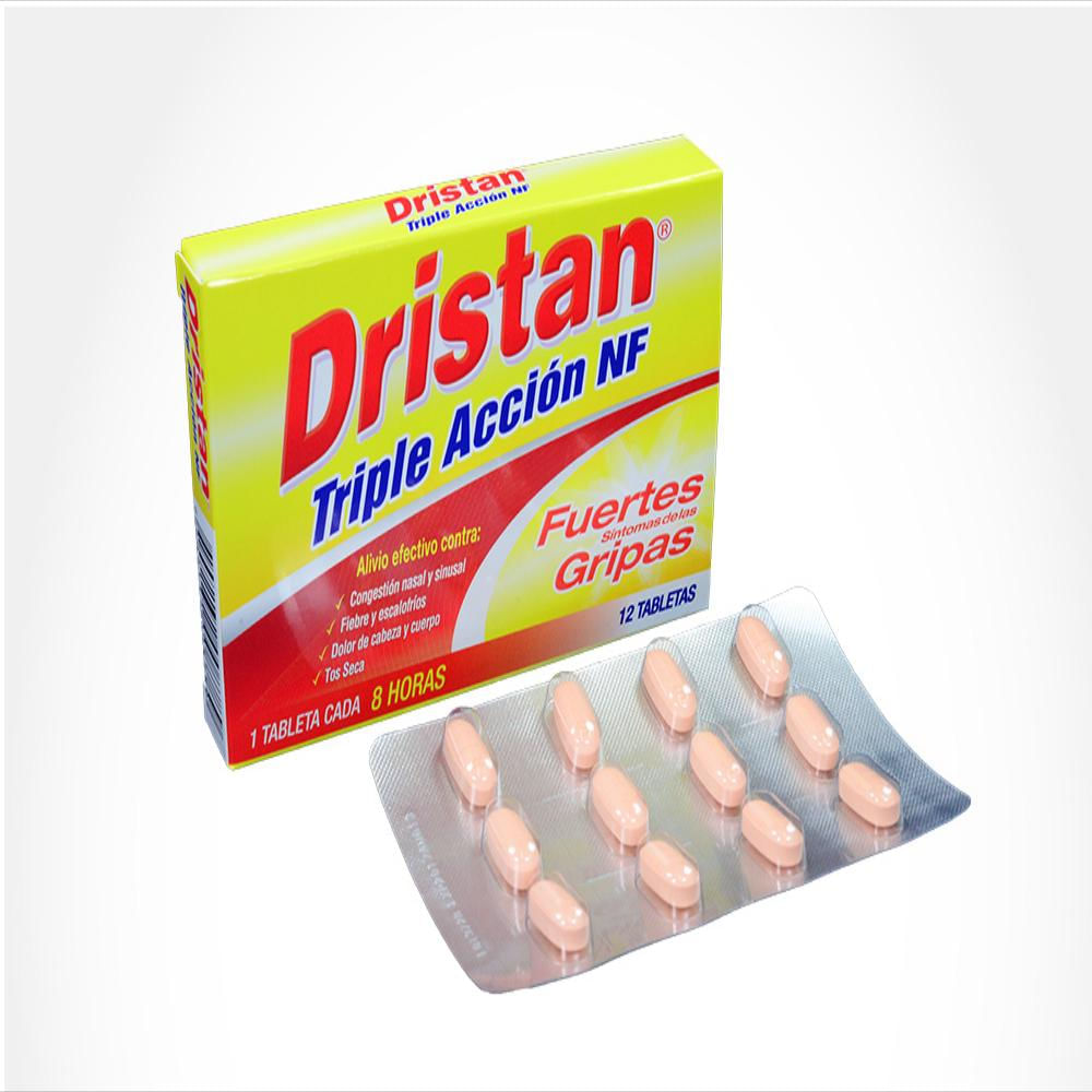 Dristan Triple Accion Nf Acetaminofen 500Mg Tab Or | Carulla