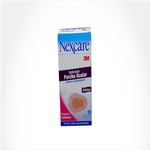 Parche Ocular Opticlude Nexcare Adultos Caj 20 Par