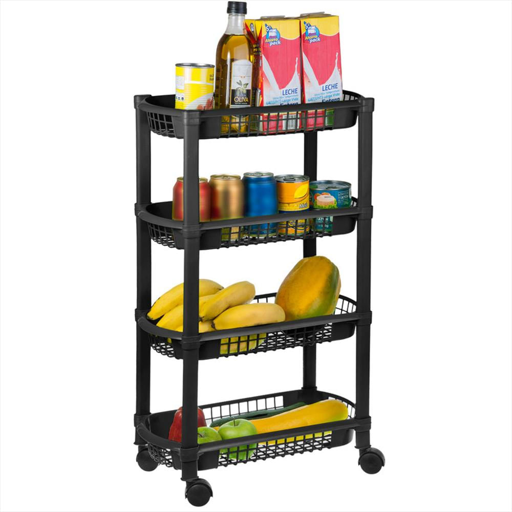 Canastilla Plastica Rectangular Multiusos 4 Niveles Marca Mq img #1