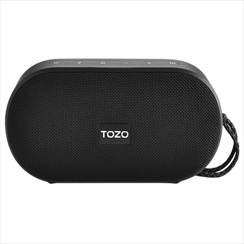 Parlante Bluetooth Tozo Pa1 Con Sonido Estéreo De 20 W Negro