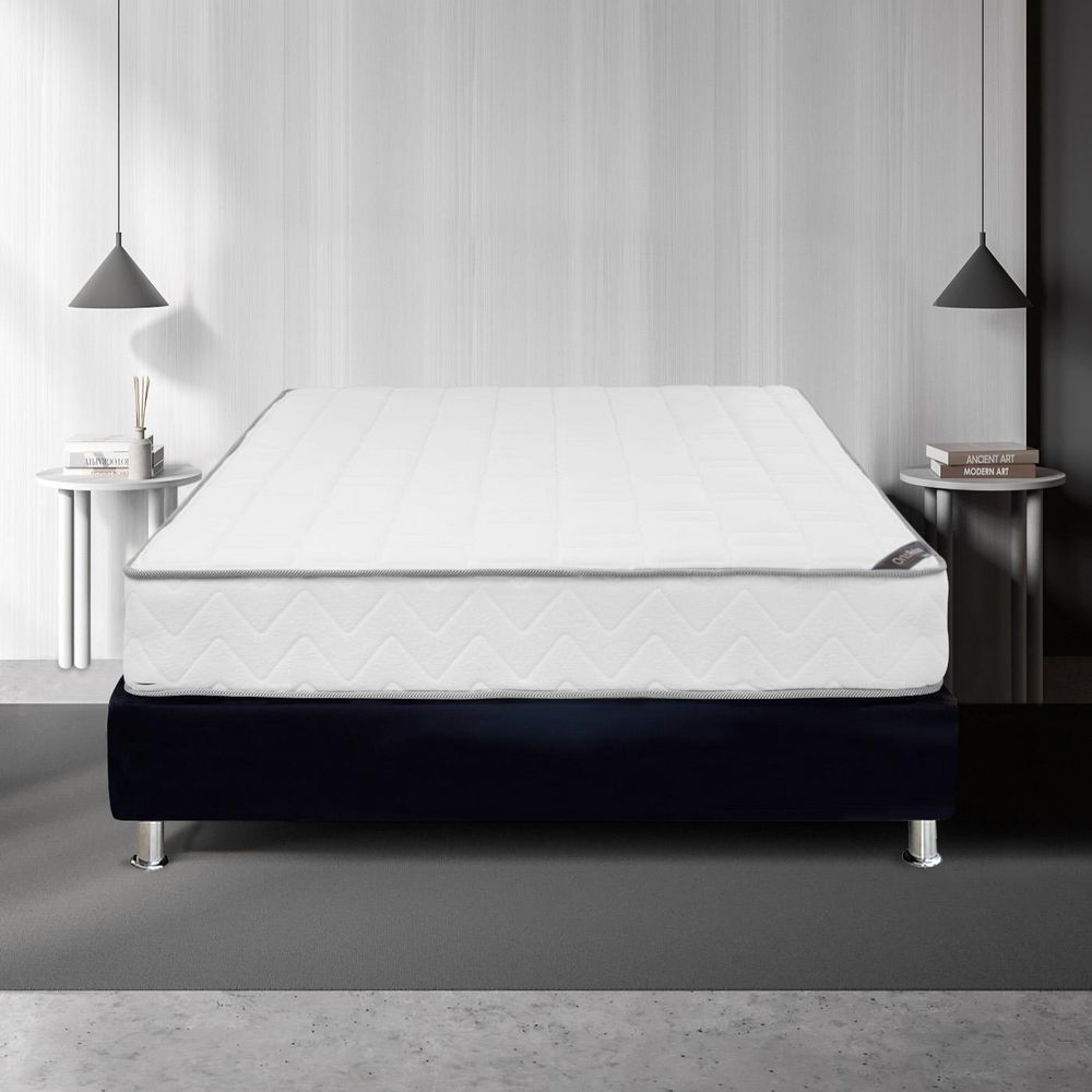 Colchón Combo SPRING Doble (140 x 190 cm) ORTX Resortado Semisuave Base cama img #2