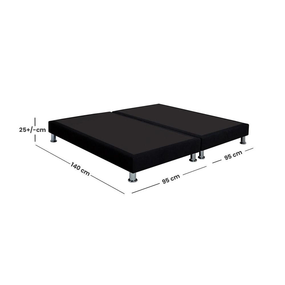 Colchón Combo SPRING Doble (140 x 190 cm) ORTX Resortado Semisuave Base cama img #6