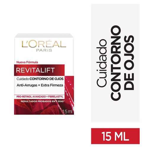 Contorno de ojos DERMO EXPERTISE Antiarrugas Loreal Paris clásica (15  gr)