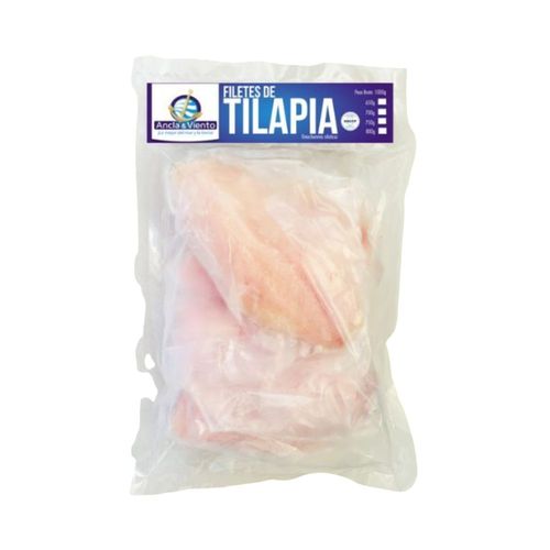 Filete de tilapia o mojarra ANCLA Y VIENTO congelada (650  gr)