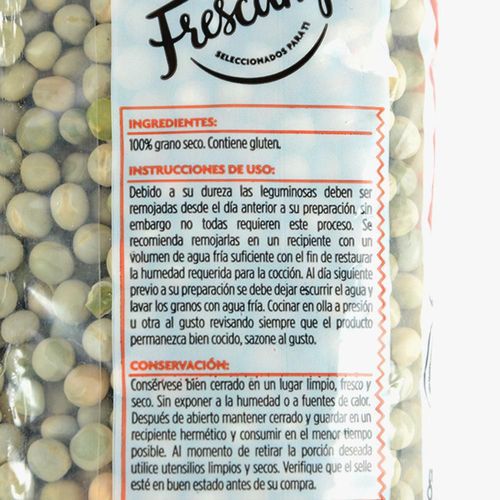 Arveja FRESCAMPO del campo granos seleccionados  (500  gr)