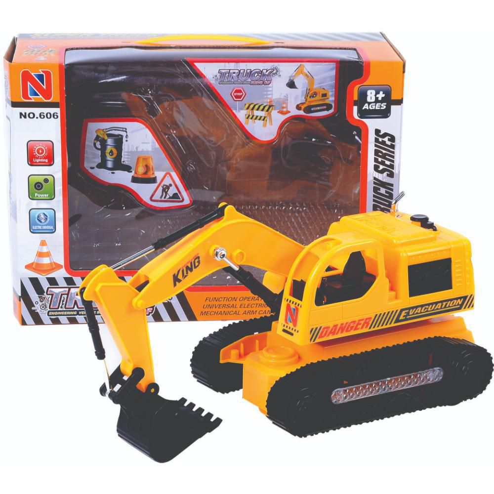 Retroexcavadora PLASTICOS ASOCIADOS KING PILAS CAJA img #1