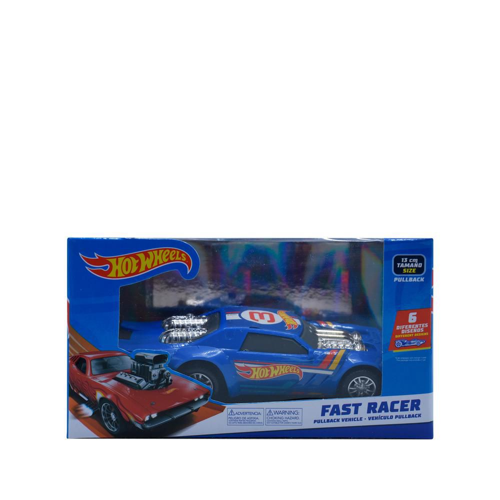 Carro  HOT WHEELS Pullback Fast Racer Hotwheels img #5