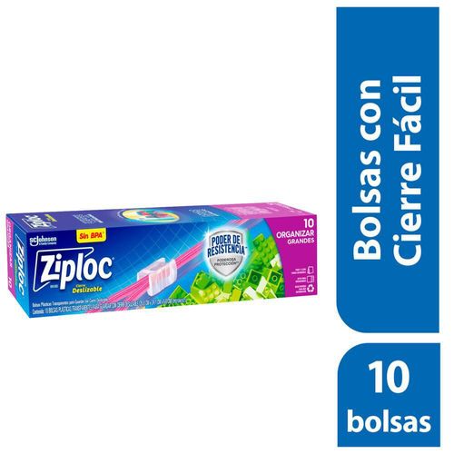 Bolsa Reutilizable Para Organizar Slider Grande ZIPLOC 2313