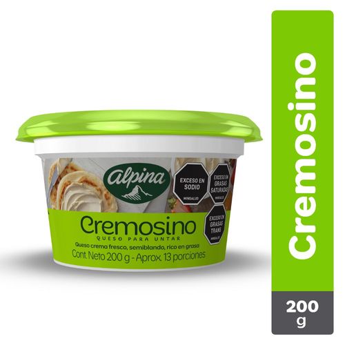 Queso Cremosino ALPINA Vaso (200  gr)