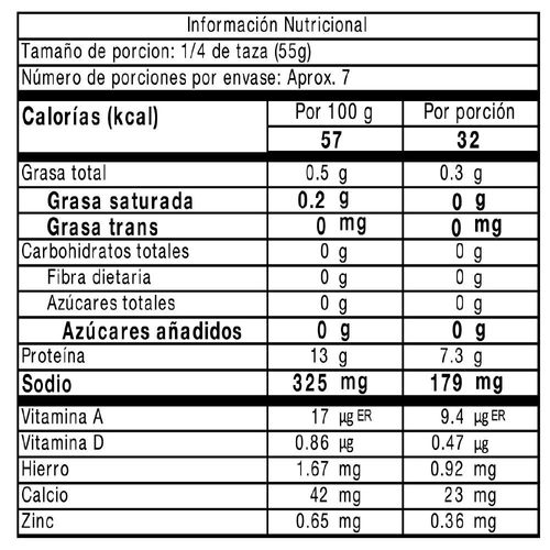 Camarón PESCO Talla 6170 congelado (400  gr)