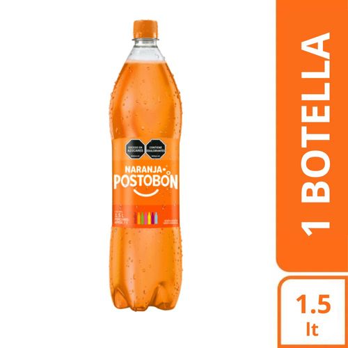 Gaseosa POSTOBON Naranja Botella (1500  ml)