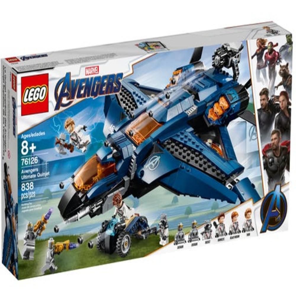 Lego Avengers 76126 Quinjet Supremo Vengadores 838 