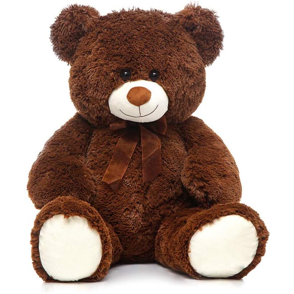 Oso De Peluche Gigante Color Cafe Cybil Home Carulla