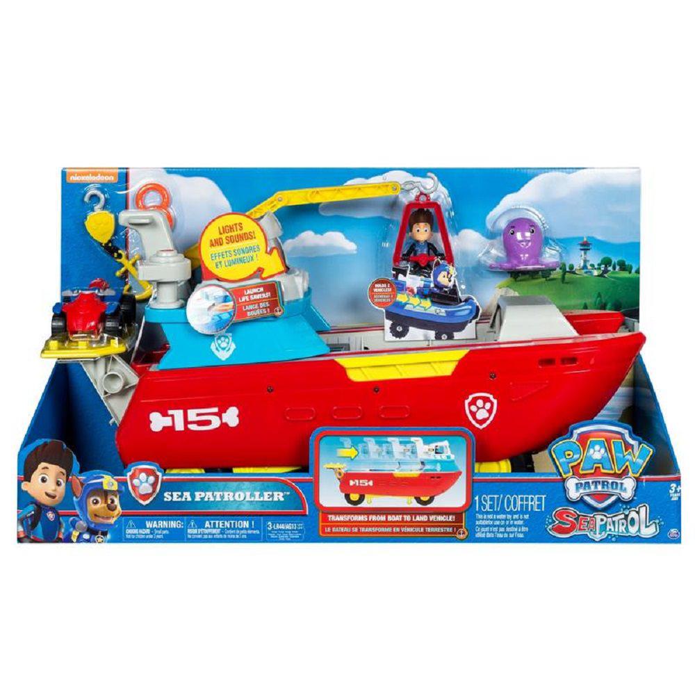 Barco Patrulla Marina Paw Patrol Sea Patroller Carulla