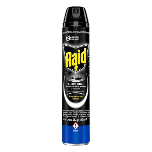 Insecticida Aerosol Mata Cucarachas Zancud RAID 262  gr