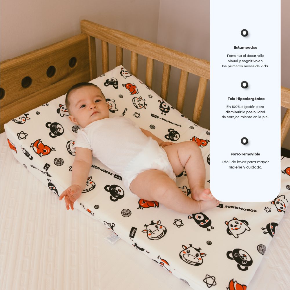 Colchon Antireflujo Bebe Inizzi Cojin Antireflujo Cojín Anti