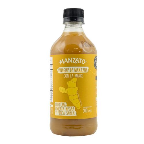 Vinagre. MANZATO CURCUMA (500  ml)