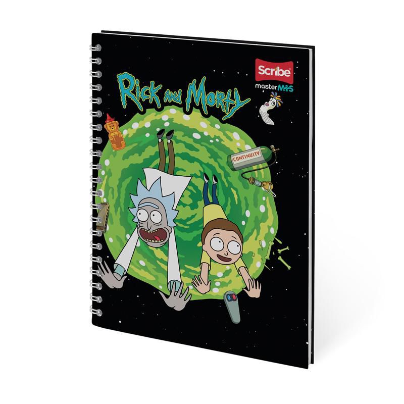 Cuaderno  Rayado 80 hojas Argollado tapa dura SCRIBE img #3