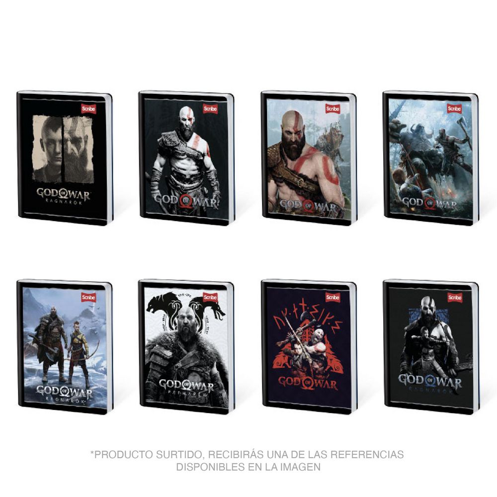 Cuaderno PLAY STATION Rayado 50 hojas Cosido SCRIBE img #1
