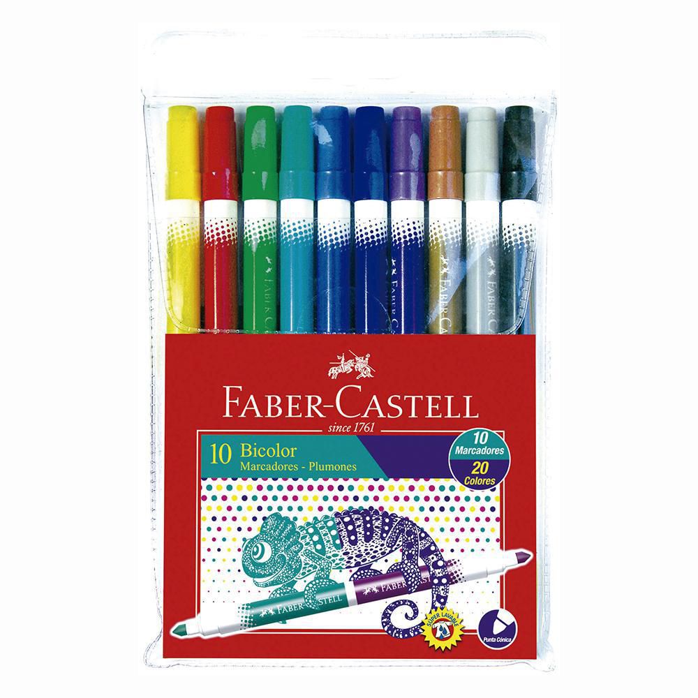 Plumones Bicolor FABER CASTELL img #1