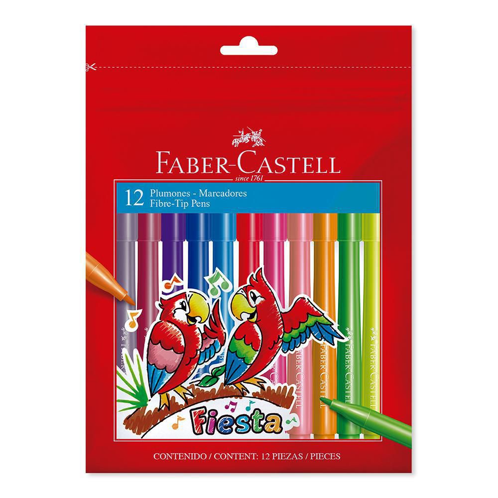 Plumones Fiesta FABER CASTELL img #1