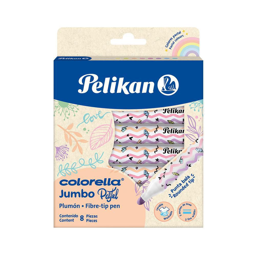 ESTX8 PLUMON JUMBO COLORES PELIKAN img #1