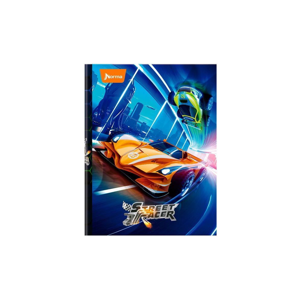Cuaderno Street Racer Mediano Rayado 100 hojas Cosido CUADERNOS NORMA img #2
