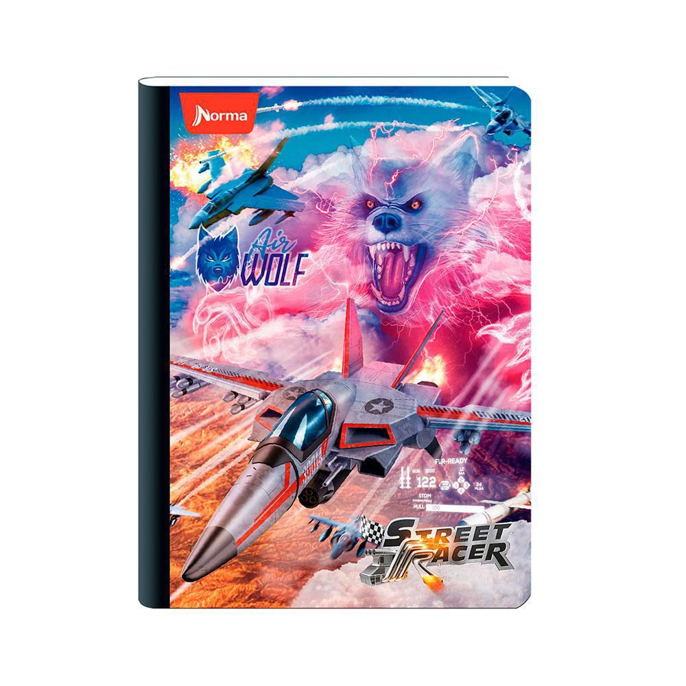 Cuaderno Street Racer Mediano Rayado 50 hojas Cosido CUADERNOS NORMA img #1