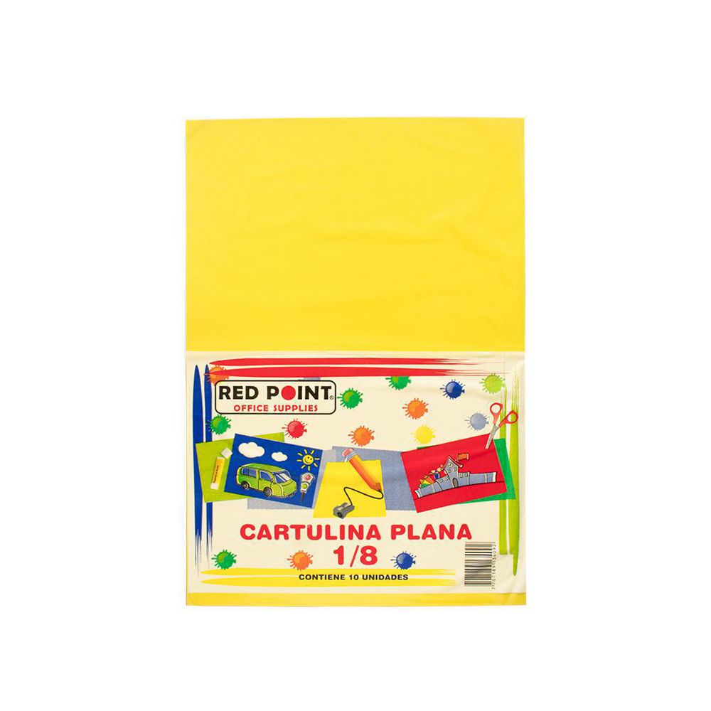 CARTULINA PLANA 1/8 10 H FORMAS Y COLORES img #1