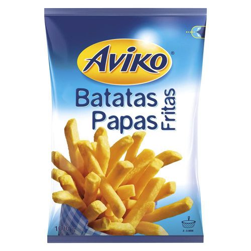 Papas A La Francesa Congeladas AVIKO MARCA EXCLUSIVA 1000  gr