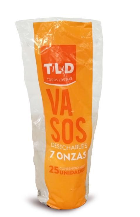 Vaso 7 Onzas Blanco T/L/D TODOS LOS DIAS 3002316