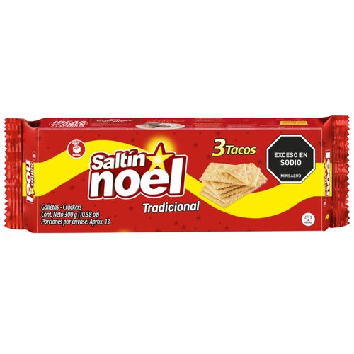 Galletas SALTIN NOEL Tradicional x3 tacos (300  gr)