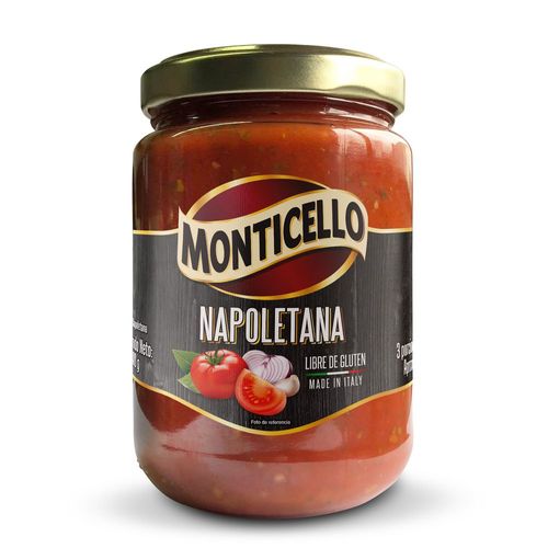 Salsa MONTICELLO napolitana (400  gr)