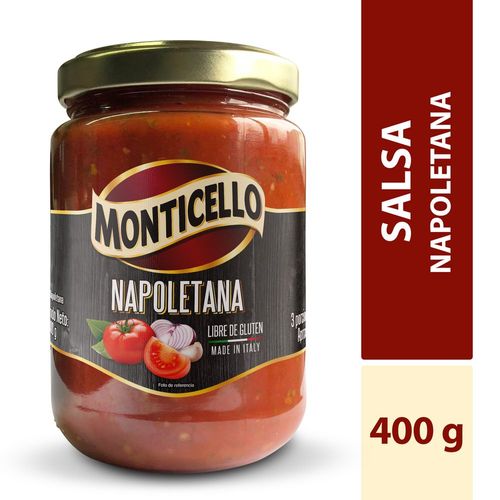 Salsa MONTICELLO napolitana (400  gr)