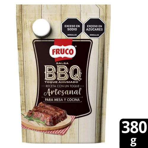 Salsa BBQ FRUCO Artesanal Doy Pack (380  gr)