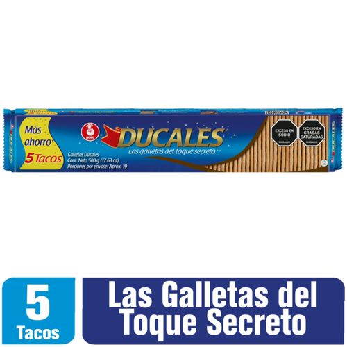 Galletas DUCALES x5 tacos (500  gr)