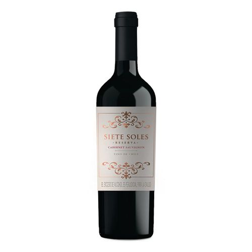 Vino Tinto SIETE SOLES Cabernet Sauvignon Cabernet Sauvignon (750  ml)