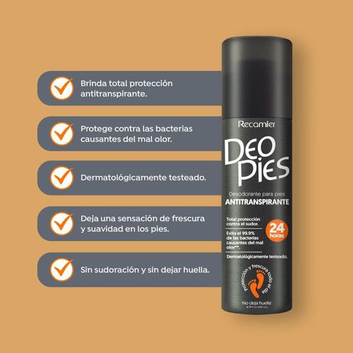 Talco DEO PIES  (260  ml)