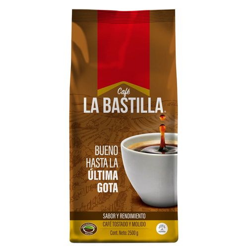 Café LA BASTILLA tostado y molido (2500  gr)