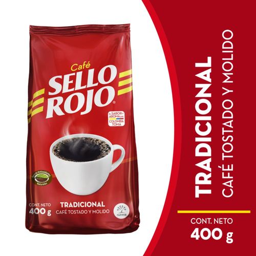 Café  SELLO ROJO Molido (400  gr)